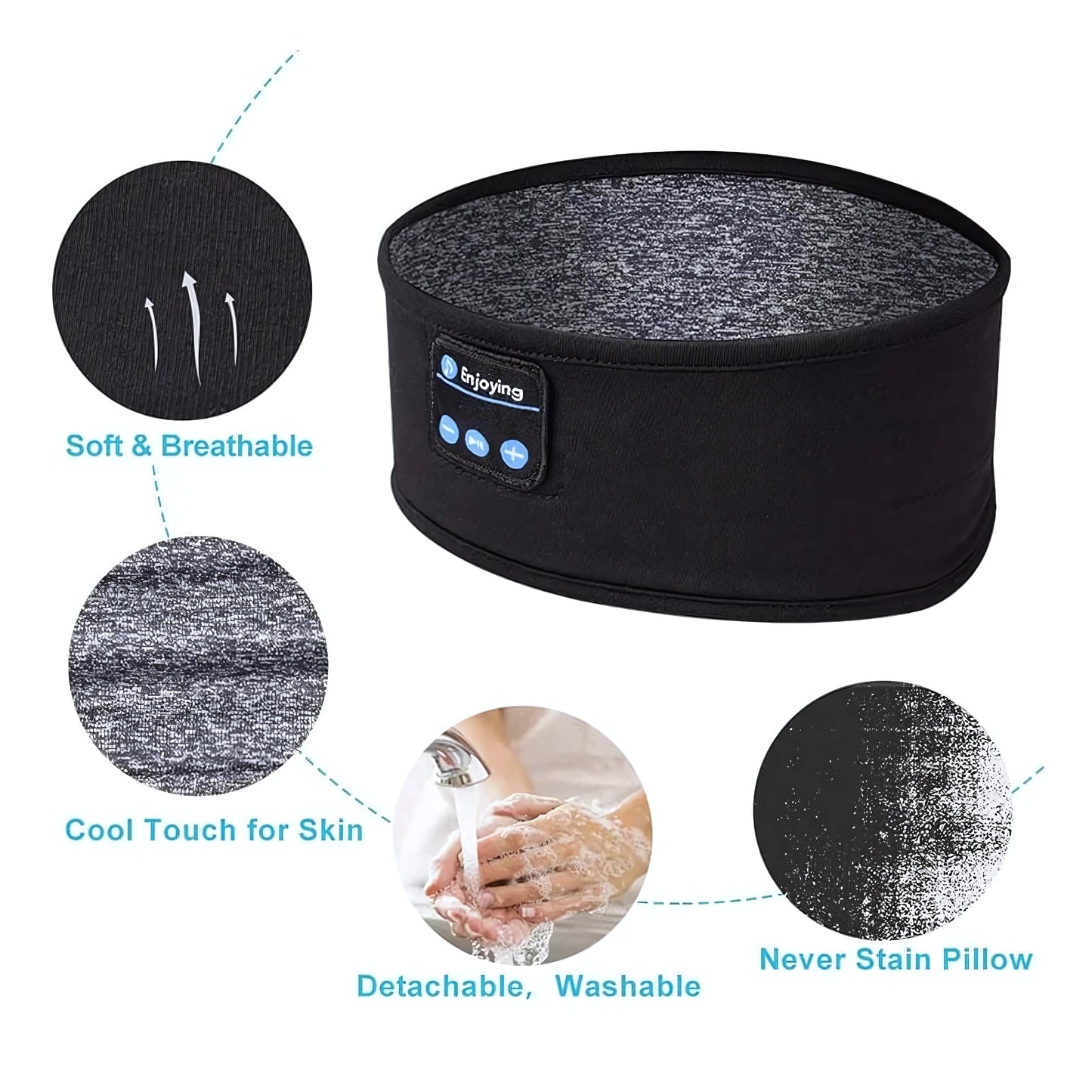 ComfortSound Bluetooth Sleep Band